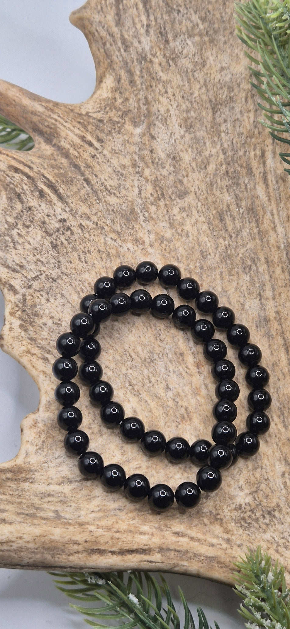 Svart onyx 8mm