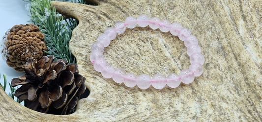 Rosenkvarts 8mm