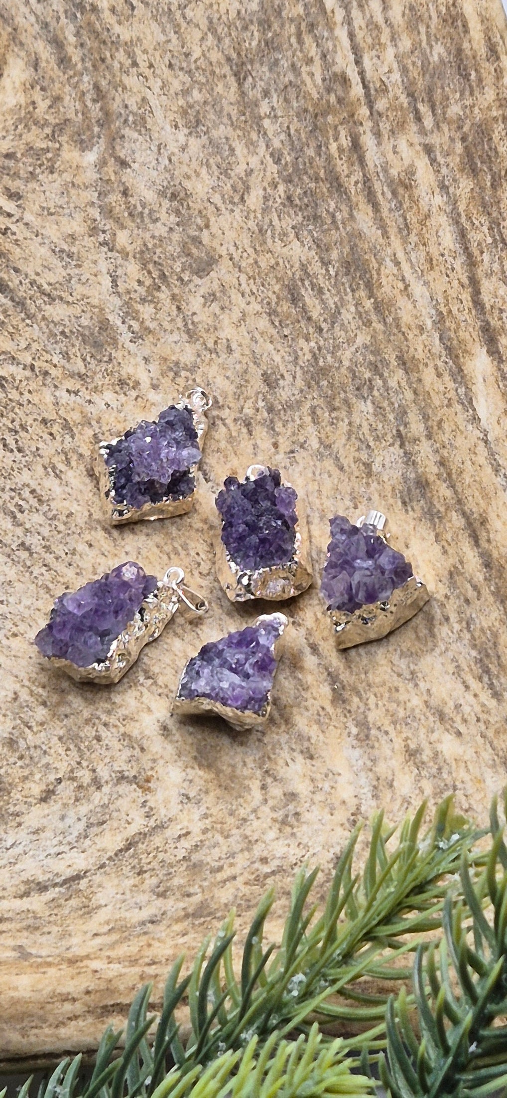 Ametist kluster hänge